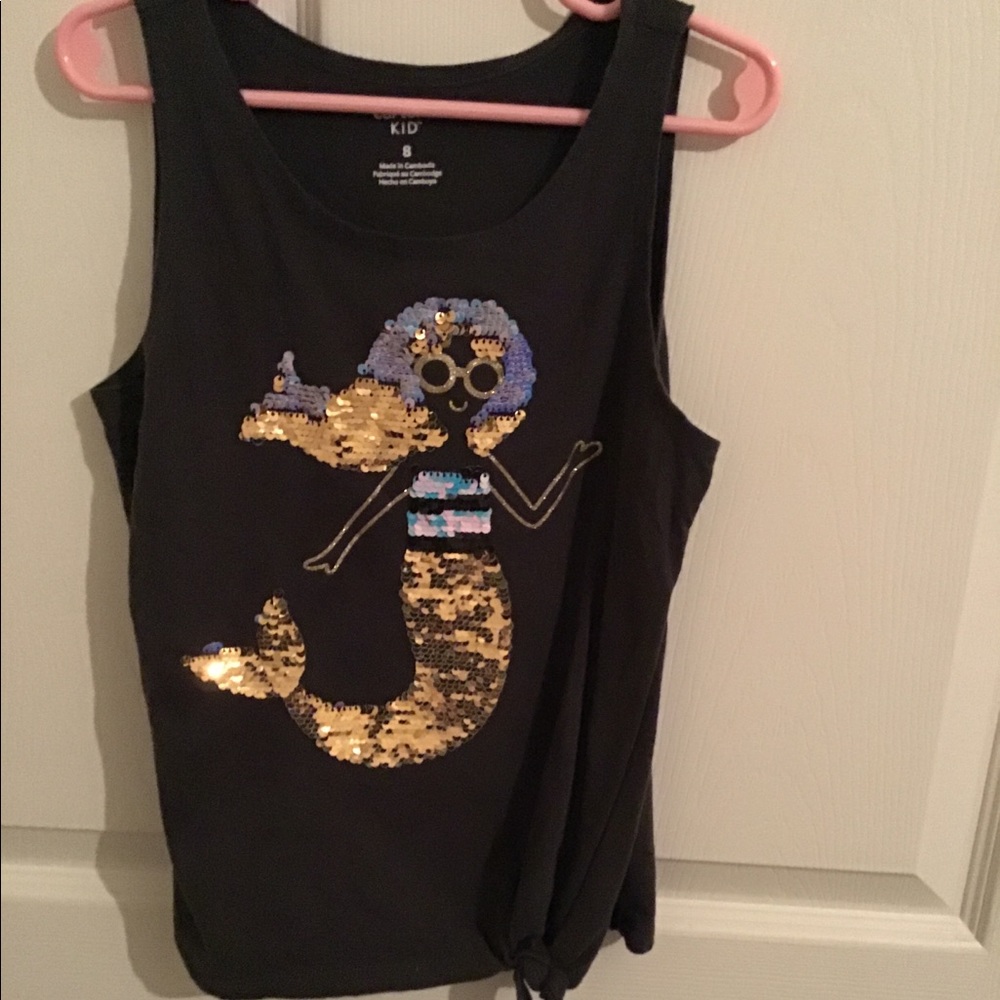 Girls Carters Mermaid Top Size 8